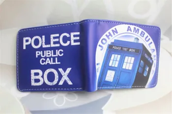 

Doctor Who Men Women PU Wallet Coin Purse Unisex Wallets ID/Credit Card Holder