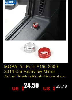 MOAPI внутренние молдинги для Ford F150 2009+ Автомобильный руль декоративная крышка для Ford F150 Raptor 2009- автомобильные аксессуары