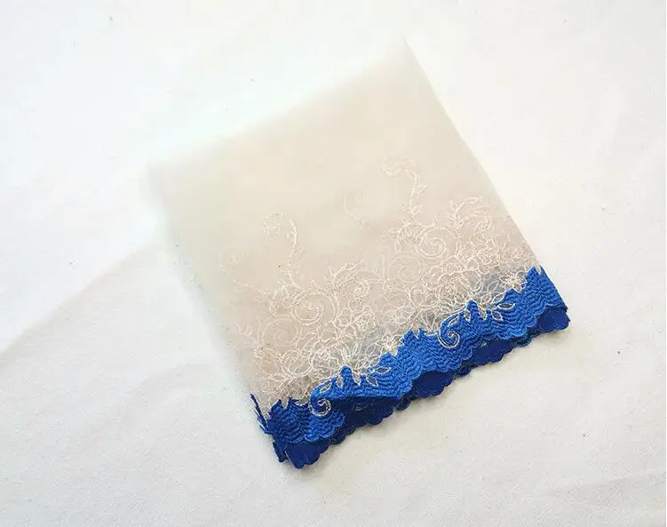 1 метр красочные ткани Вышивка Кружева отделка ленты DIY одежды Свадебные оберточная Ткань DIY материалы