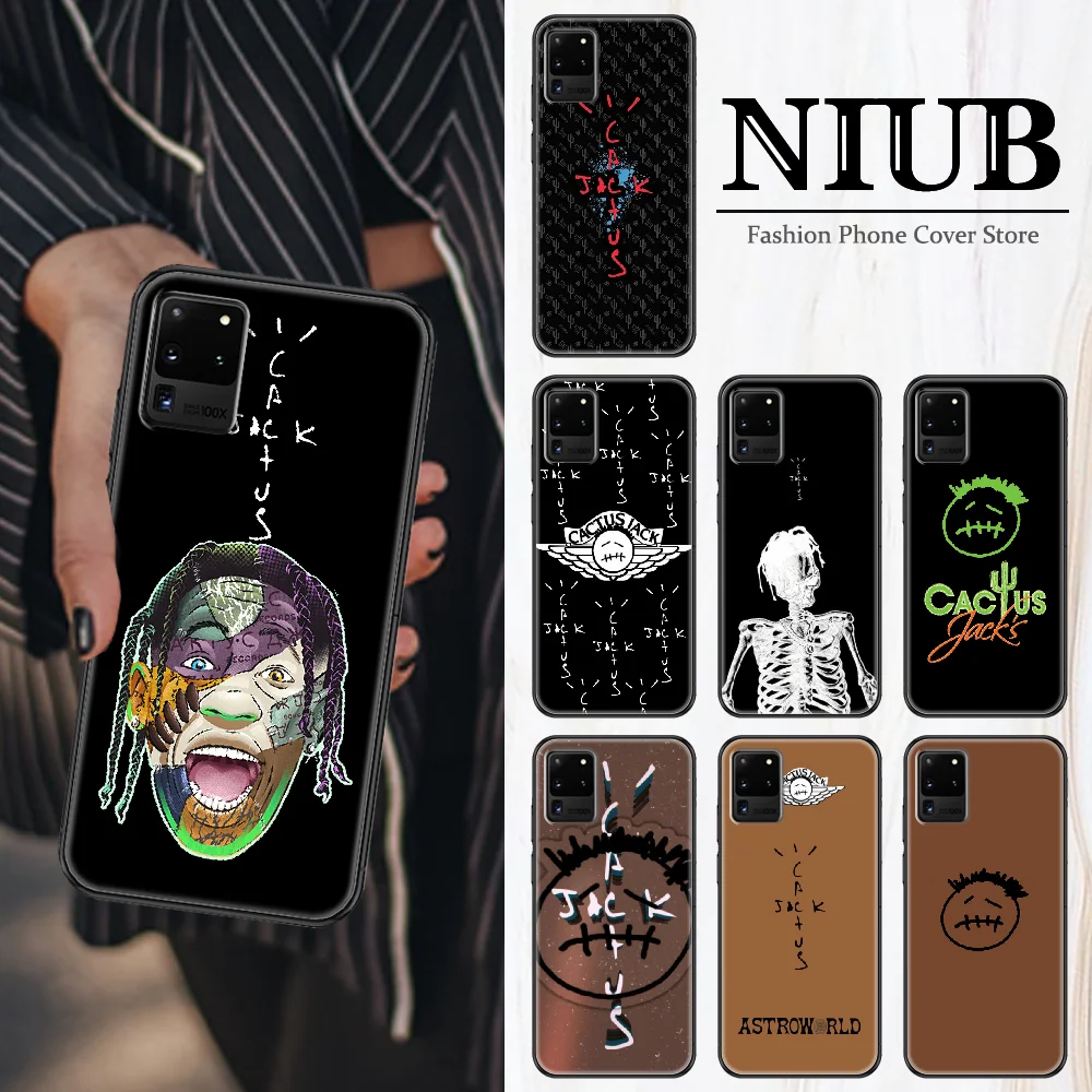 Чехол для телефона с изображением кактуса Джека Тревиса Скотта хип-хопа Samsung Galaxy