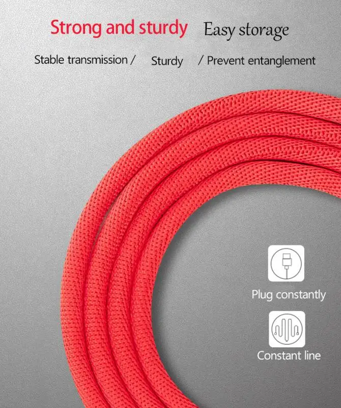 Кабель Micro USB DUSH 2A быстрое зарядное устройство USB шнур Suntaiho 90 градусов локоть нейлоновый плетеный кабель для передачи данных для iPhone samsung/sony/Xiaomi