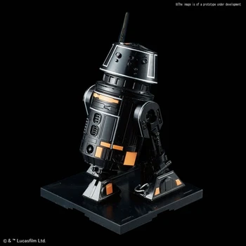 

Bandai Assembly Model 1/12 R5-J2 Empire Black Version R2-D2 Star Wars Character PVC FigureAssemble doll model toys Figurals