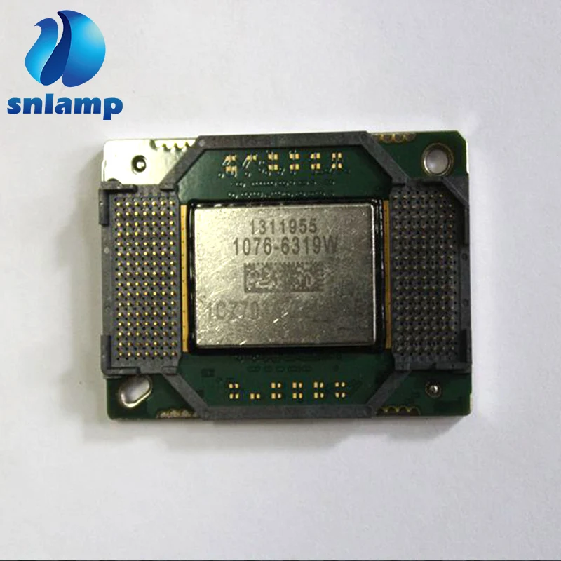 1pc Used SNLAMP /UsedProjector DMD чип 1076-6318 Вт/1076-6319 Вт/1076-6328 Вт/1076-6329 Вт DMD чип для проекторов - Цвет: 1pc Used