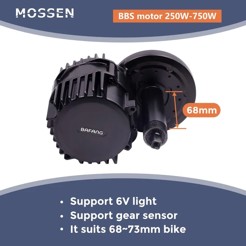 Bafang мотор BBS02B 500 Вт 36В тормозной 8fun середине приводной двигатель для