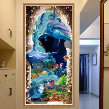

5d Diamond Painting Kits For Adults ,painting Diamond Art Dots Decor Gift Q6PE