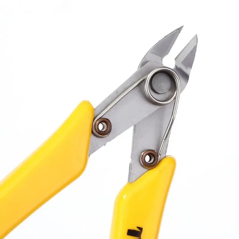 Противоскользящие резиновые ручки диагональные плоскогубцы DIY режущие боковые ножницы смывные плоскогубцы диагональные Бисероплетение кабельный провод боковой Наклонный резак