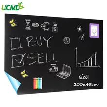 200x45 см удерживающие магниты, классная доска, съемная Наклейка на стену, доска для обучения детей, граффити, живопись, сообщения, классная доска, игрушка