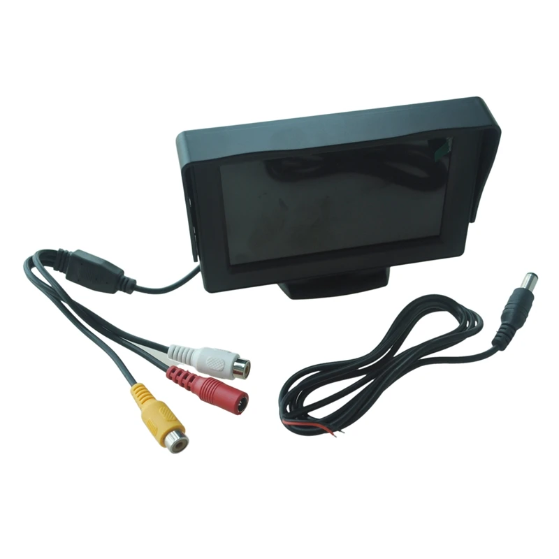 4," lcd Автомобильный DVD CCTV камера заднего вида монитор