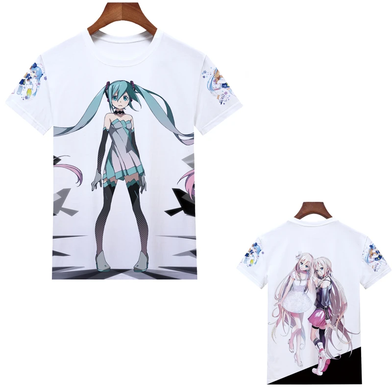 MQTO 578 Аниме Хацунэ футболка Miku ботинки для Маскарадного костюма с названием песни «мультфильм 3D короткий рукав для девочки-подростка Повседневное из модифицированного вискозного волокна Футболки Уличная Симпатичные Harajuku футболки - Цвет: MQTO 578