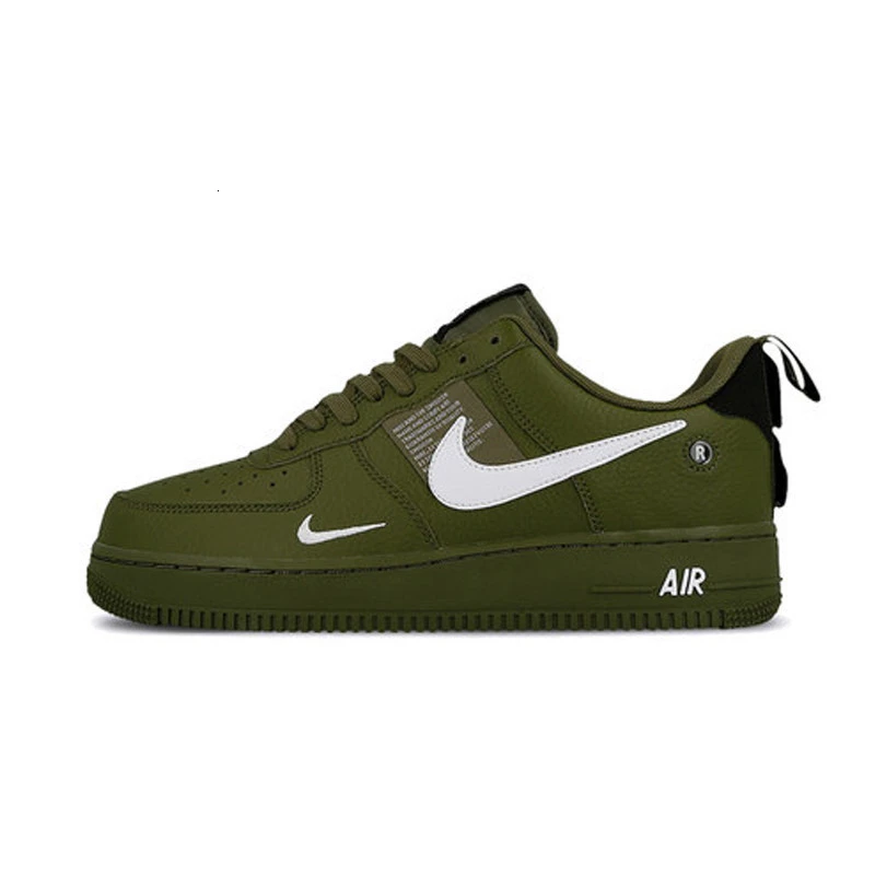 AJ7747-300 Nike Air Force AF1 Новое поступление мужская обувь для скейтбординга кожаные спортивные кроссовки для улицы# AJ7747-300 - Цвет: AJ7747-300