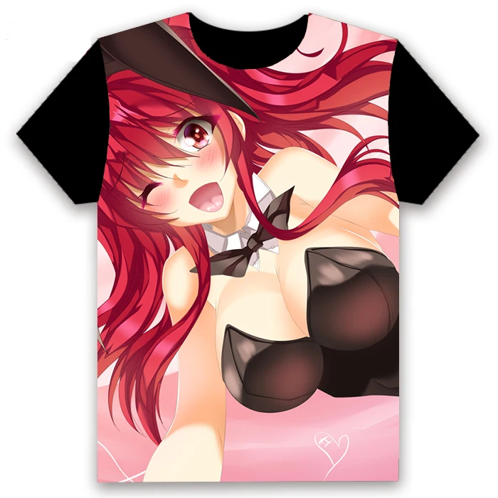 9 Модная мужская футболка, аниме Rakudai Kishi no кавалерия курогане шизуку, косплей, короткий рукав, черная футболка, топы, летняя забавная рубашка - Цвет: 9