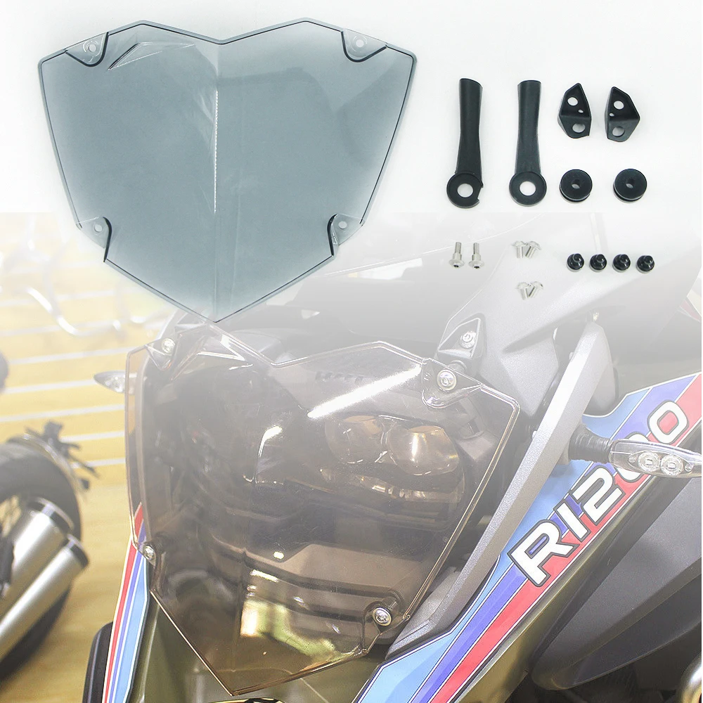 

Motorcycle Front Headlight Guard Cover Lens Headlight Protector Plastic For 2013-2019 BMW R1200GS ADVENTURE LC R 1200GS ADV