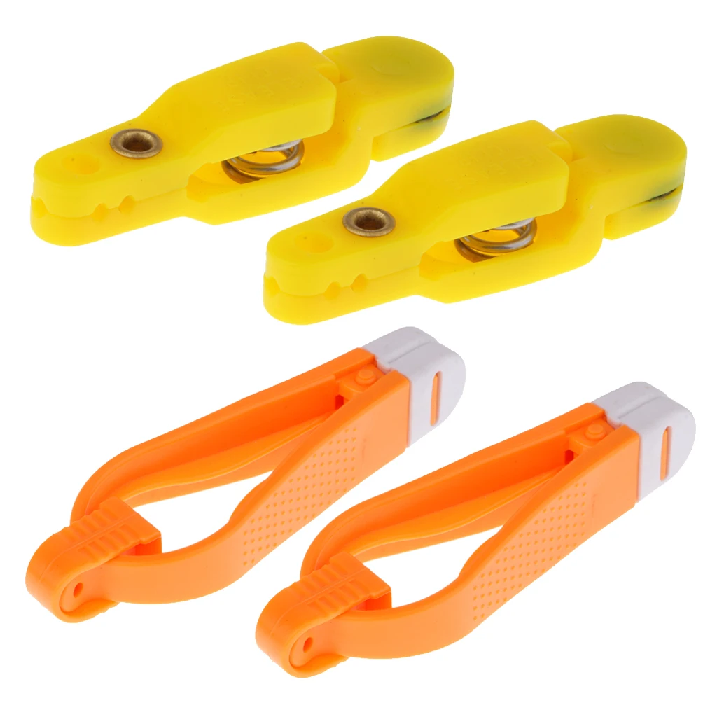 

Set of 4Pcs Release Clip Downrigger Power Grip Plus Snap Trolling Weight Release Clips In Rings