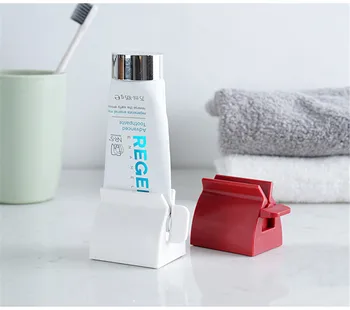 

Multifunctional Rolling Toothpaste Squeezer Tube Press machine useful Tooth Paste Holder Bathroom Accessories Set