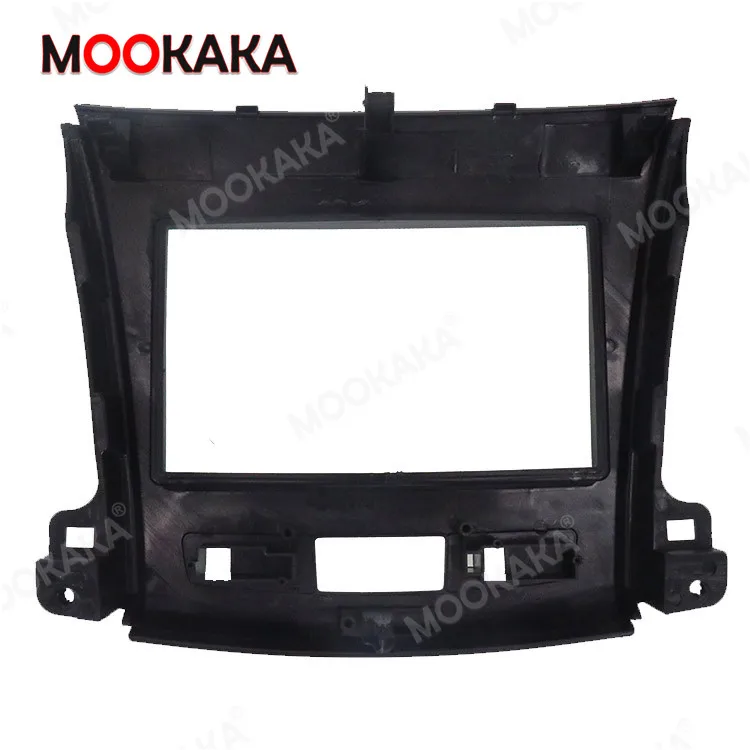 

Mookaka 2Din Car Radio Fascia Installation Frame For MITSUBISHI Outlander XL 2006-2012 Kit Stereo Player Trim Mount Dashboard