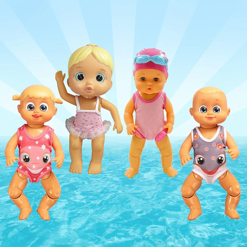 Куклы для купания Игрушки ванны игровой бассейн Водонепроницаемый умный