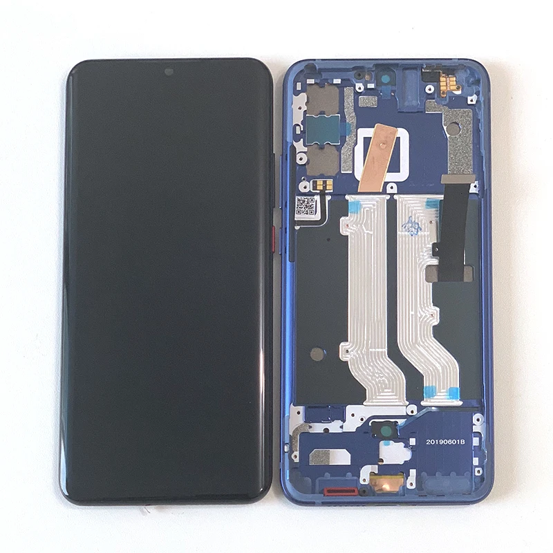 Axisinternational для 6,4" zte Axon 10 Pro 5G ЖК-экран+ сенсорный экран дигитайзер Рамка для zte Axon 10 Pro ЖК