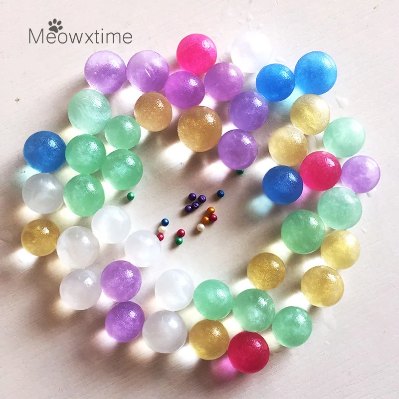 15 упак./лот хрустальные гидрогелевые полимерные шарики для почвы воды гелевые