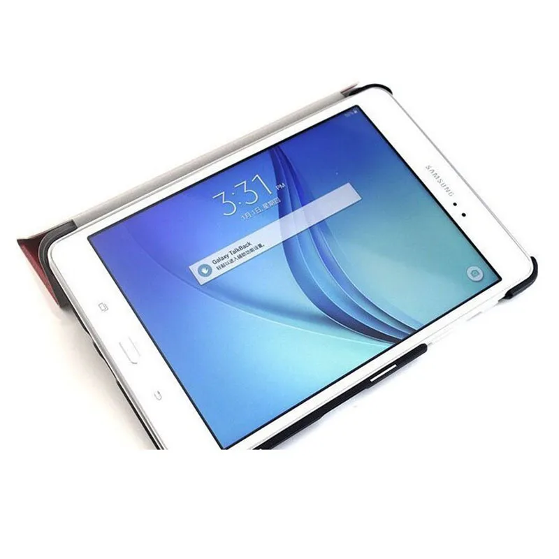 Чехол для Samsung Galaxy Tab A 9 7 T550 T555 складной защитный тонкий чехол с подставкой