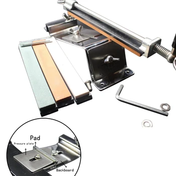 

Iron Steel Kitchen Sharpener Professional Kitchen Knife Sharpener Sharpening Tools Fix-angle With 4 Stones Whetstone