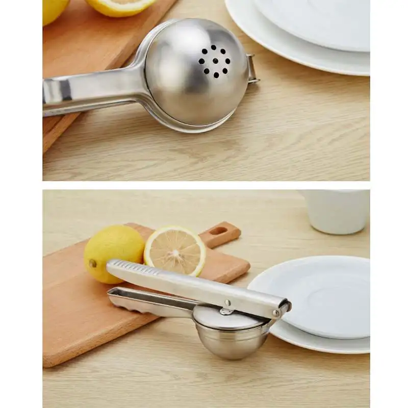 Vintage Hand Press Manual Juicer Lemon Orange Lime Squeezer Kitchen Cookware Fresh Juice Tool