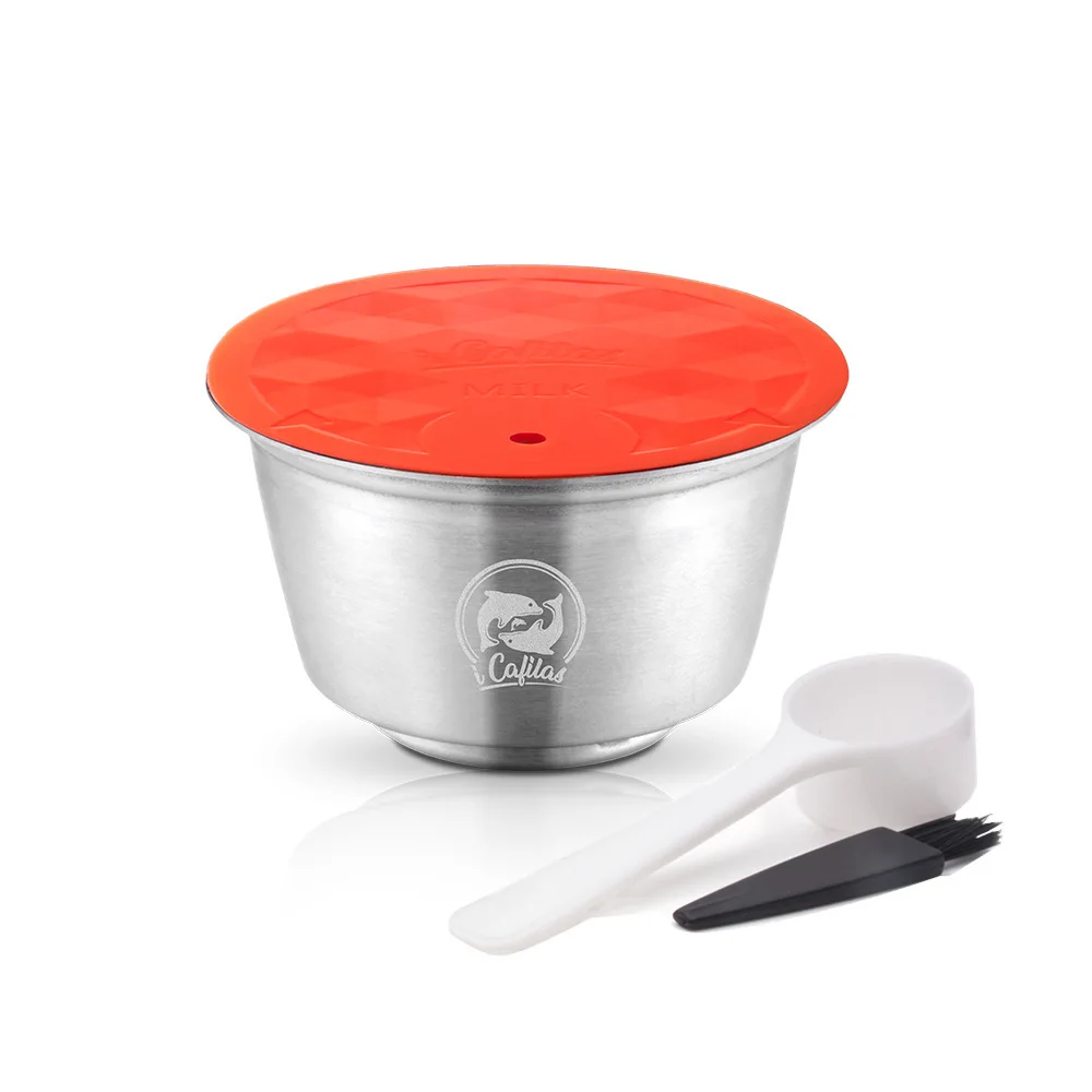 Многоразовые капсулы из нержавеющей стали для Дольче пивоварения молочного