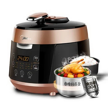 

271236/ Temperature control pressure/3-layers composite bottom steel/ Intelligent memory custom made/Non-stick interior