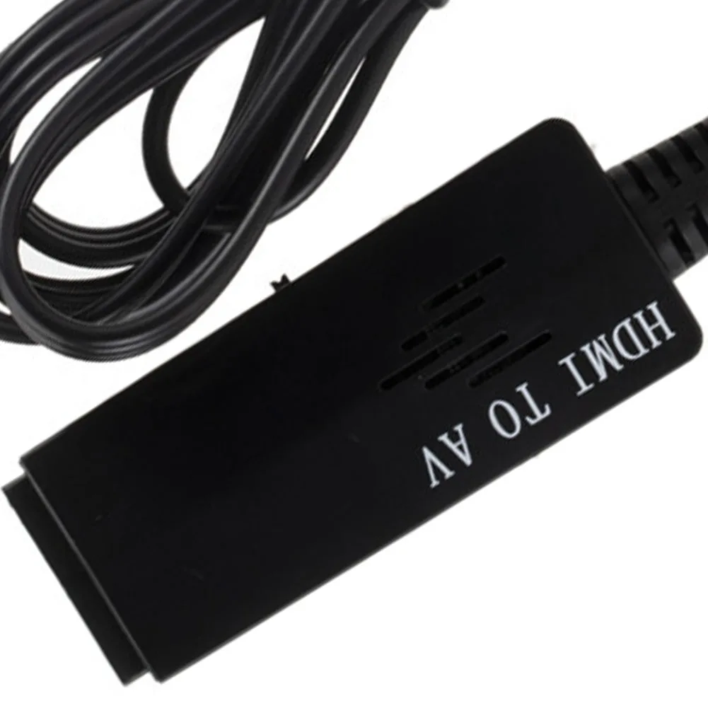 HDMI в 3 RCA CVBS Full HD видео 1080P AV Scart композитный адаптер конвертер инструменты для VCR PS4 камера DVD аксессуары