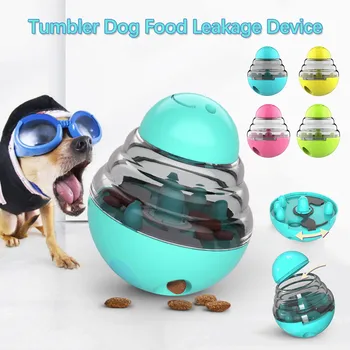 

Dog Feeding Food Bowls Funny Portable Dispenser Ball Puppy Pet Slow Eating Feeder Intelligence Feeding Cat Dog Educational Toys