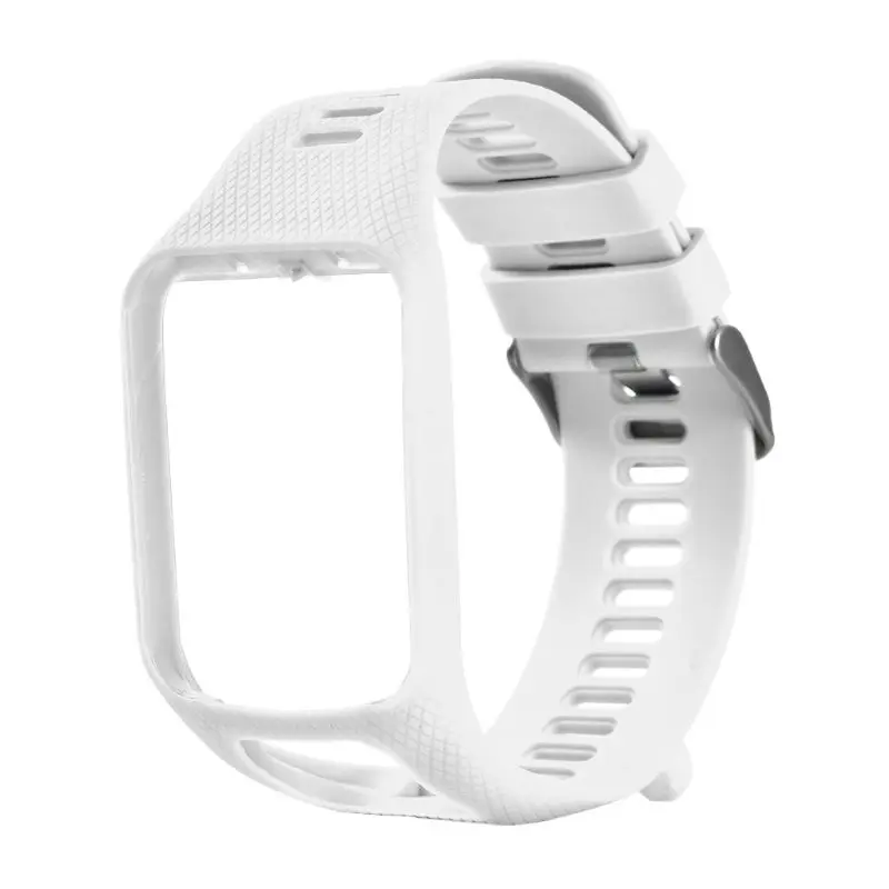 Мягкий силиконовый сменный ремешок для наручных часов TomTom Runner 2 3 Spark 3 Golfer 2 Adventurer gps Аксессуары для умных часов