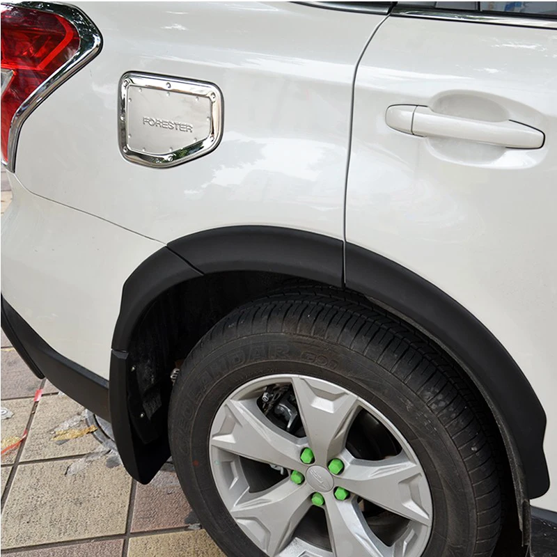 

Car Wheel Eyebrow Black Rubber Wheel Eyebrow Body Wheel Eyebrow Eyebrow Protector Splash Guards For Subaru Forester 2013-2018