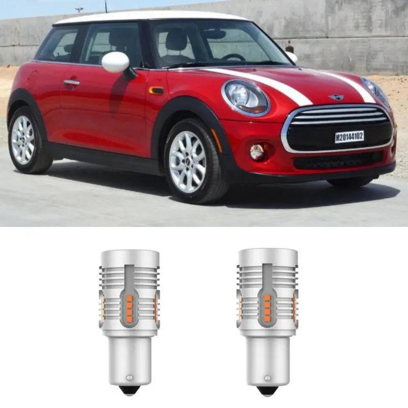 

Intelligent IC Decoding Turn signal Light For Mini R56 R55 R58 R59 canbus 1556LM No strobe 2pc