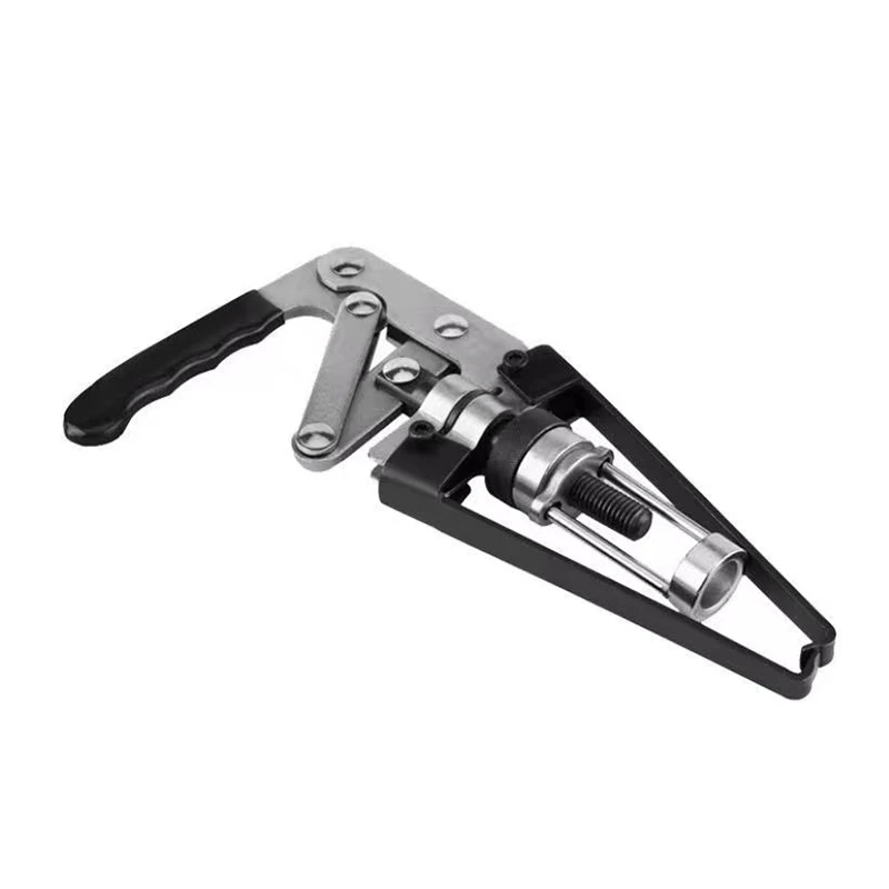 Valve compression spring device, downward pressure valve clamp for OHC