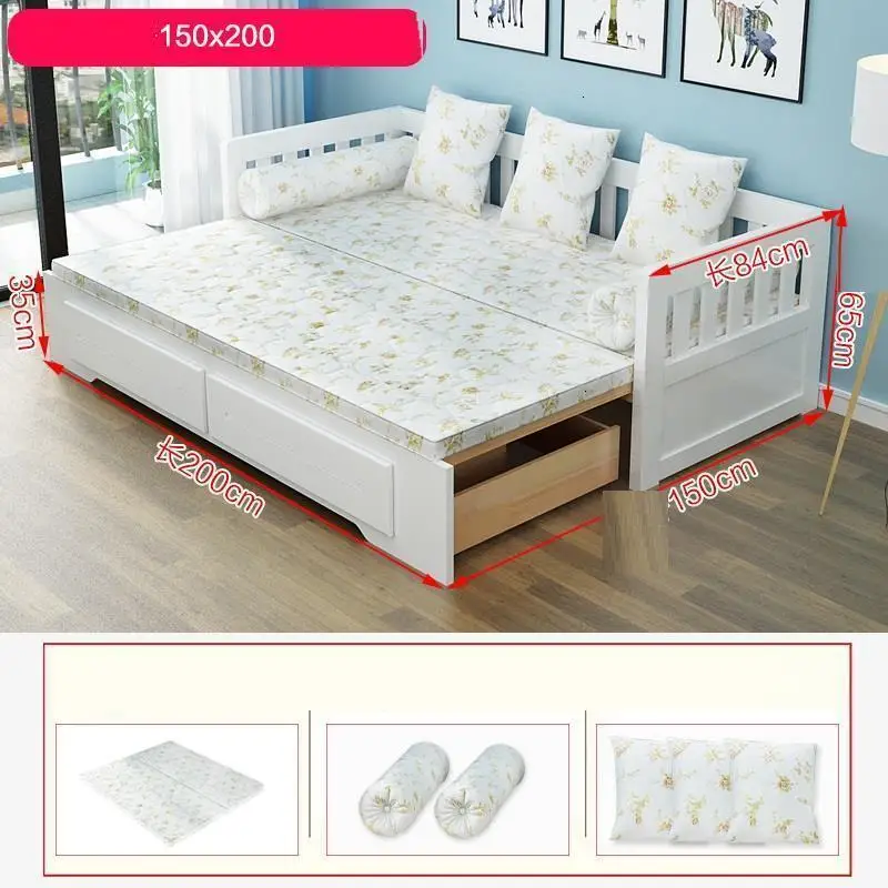 Meuble дом Cama Plegable Copridivano Divano домашний пуховый Para Деревянный Ретро набор гостиной де Сала мебель Mueble диван-кровать