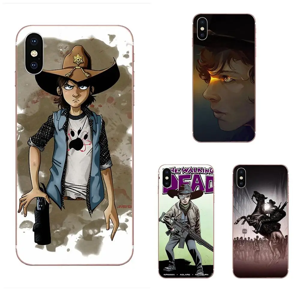 Мягкий чехол для телефона Walking Dead Карл Граймс huawei Honor mate 7 7A 8 9 10 20 V8 V9 V10 G Lite Play Mini Pro P