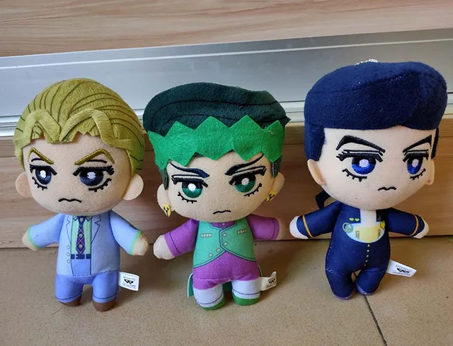 NEW JoJos Bizarre Adventure Golden Wind Plush Giorno Narancia Mista PLUSH DOLL 6