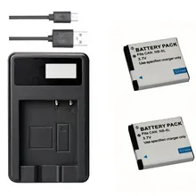 NB-8L, NB8L аккумулятор+ USB зарядное устройство для Canon PowerShot A2200, A3000 IS, A3100 IS, A3200 IS, A3300 IS