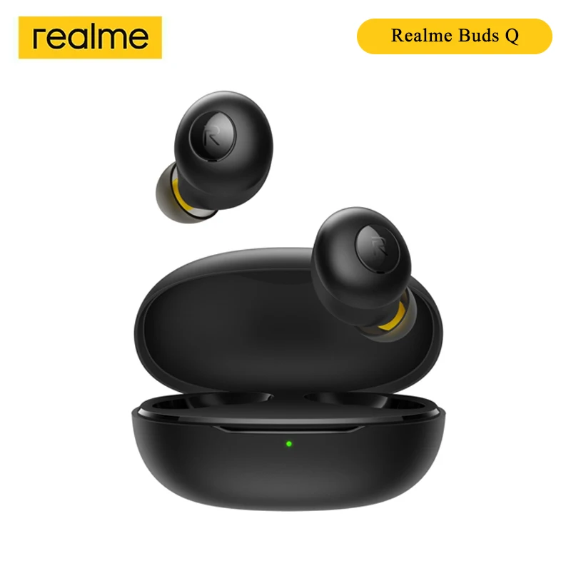 

TWS-стереонаушники Realme Buds Q2 с поддержкой Bluetooth и микрофоном