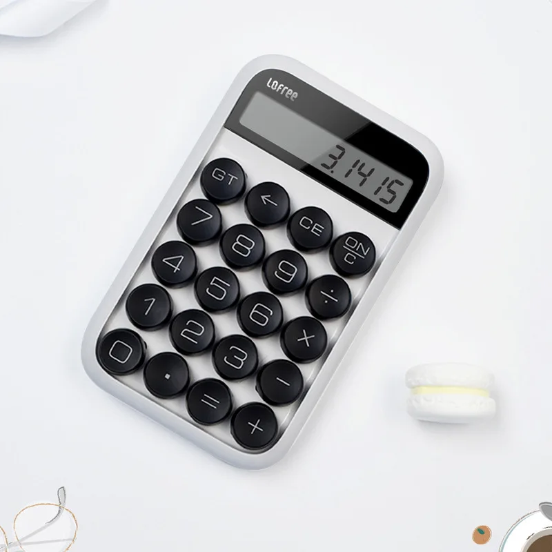 

Calculator Dotted Machinery Button Simple Office Exam for Student Portable Calculator