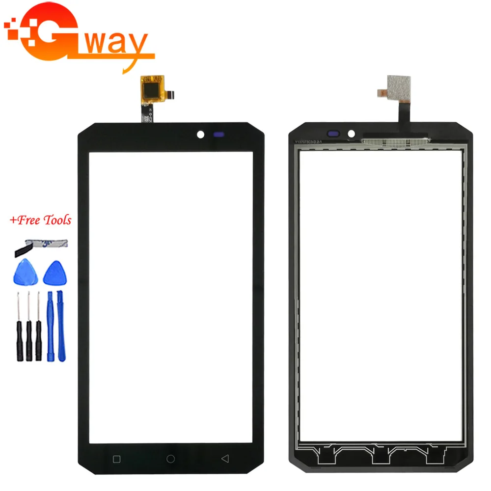Для 5 &quotSigma Mobile X-treme PQ39 сенсорный дигитайзер панель экран передняя стеклянная