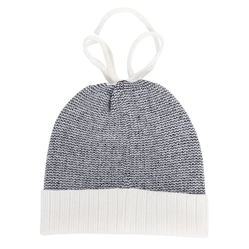 Beige Модные зимние женские шапки, теплые мягкие шапки, лыжная вязаная Шапочка, мешковатые спортивные Популярные персонализированные уличные на заказ - Цвет: Beige