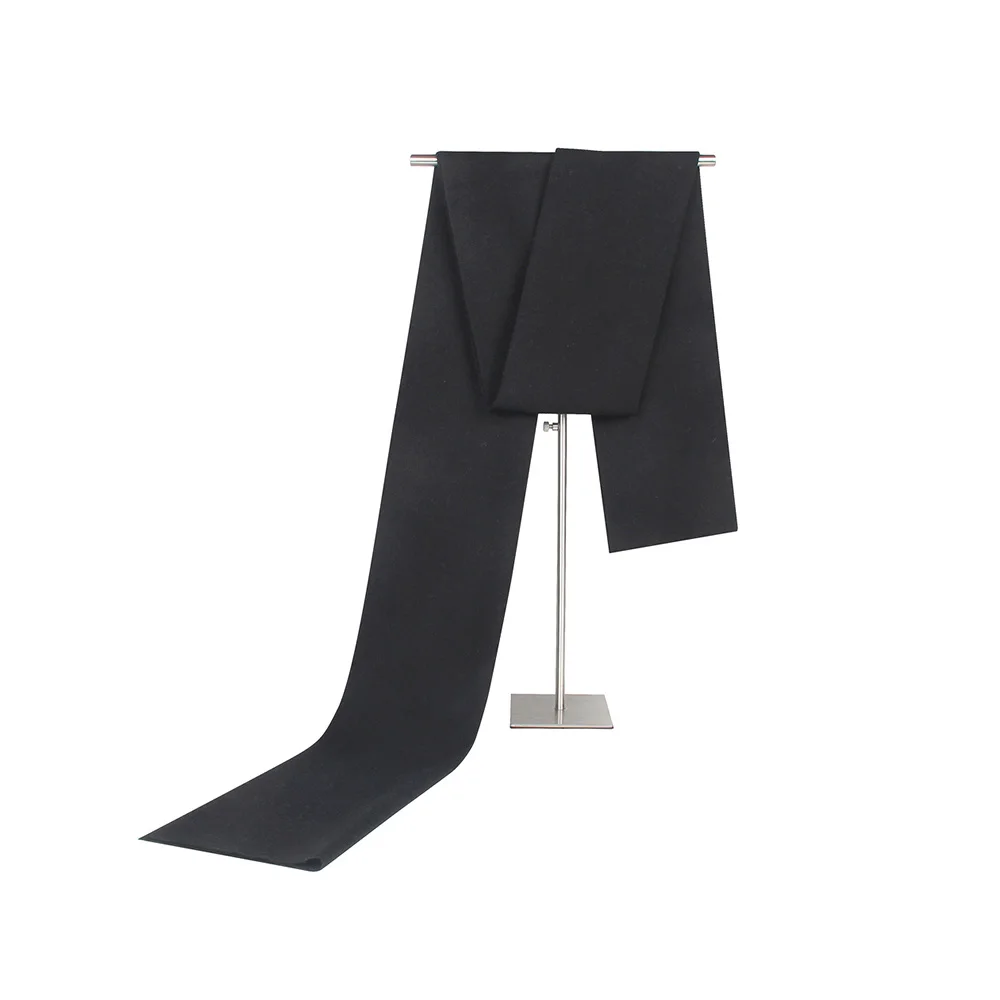 Black Men Scarf FS Новое поступление для мужчин Кашемир пашмины шарф толстые теплые зимние шарфы для женщин длинные Размеры Мужской красный розовый - Цвет: Black Men Scarf
