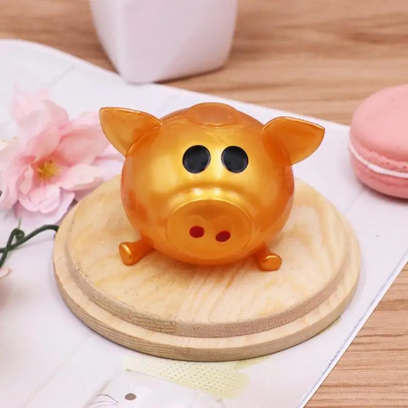 Креативный взрослый Smash Vent Pig водный шар реалистичный мягкий супер-сильный вязкий пластиковый декомпрессионный игрушка Непоседа игрушки для сжимания