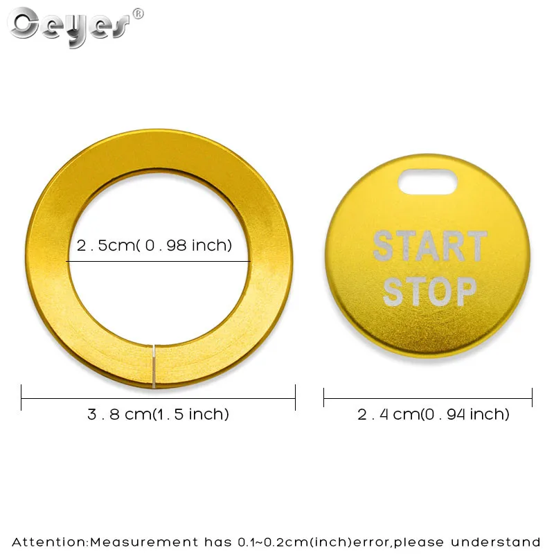 Car Start Engine Button Key Ring for NISSAN (25)