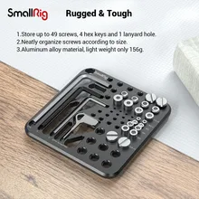 SmallRig Camera Mounting Accessories Screws and Hex Key Storage Board Mounting Tool MD3184