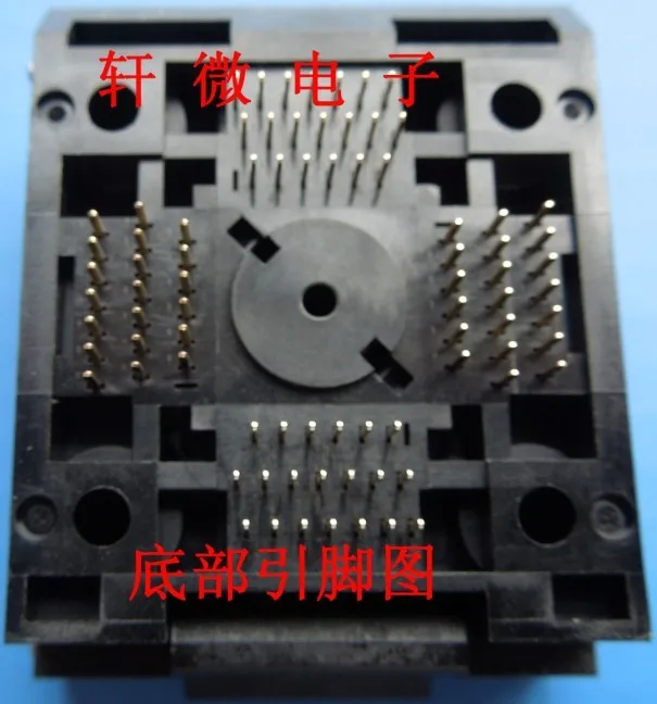 IC51-0804-808-14 QFP80 LQFP80 Adaptor Test Stand Burner Programming Block | Электроника