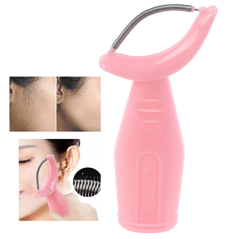 

Face Facial Hair Remover Epilator Stick Removal Threading Beauty Tool Spring