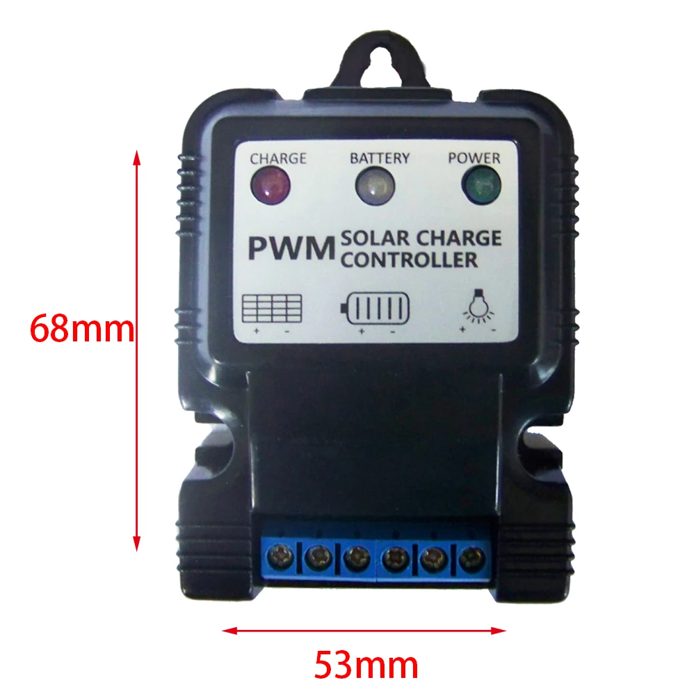 Практичное PWM руководство с индикаторы Солнечный контроллер регулятор заряда панели защита от перегрузки ЖК-дисплей аксессуары