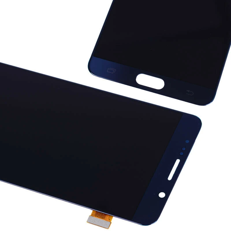 Сжигающий тени 5,7 ''ЖК-дисплей для SAMSUNG Galaxy Note 5 Note5 ЖК-дисплей N920 N920A N920F кодирующий преобразователь сенсорного экрана в сборе
