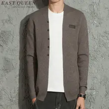 Весенне-осенний мужской вязаный кардиган, мужские модные свитера, Мужская трикотажная одежда, свитер, пальто, мужские свитера KK2942